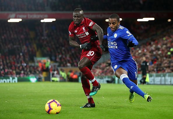 Mane scored the first goal of the match but it was not enough to take the win